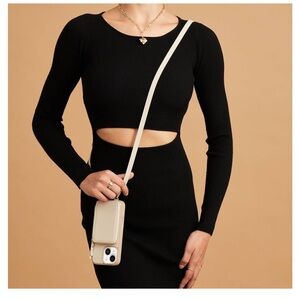 LAST CHANCE: ZVE Cream iPhone 13 Case with 2 Straps